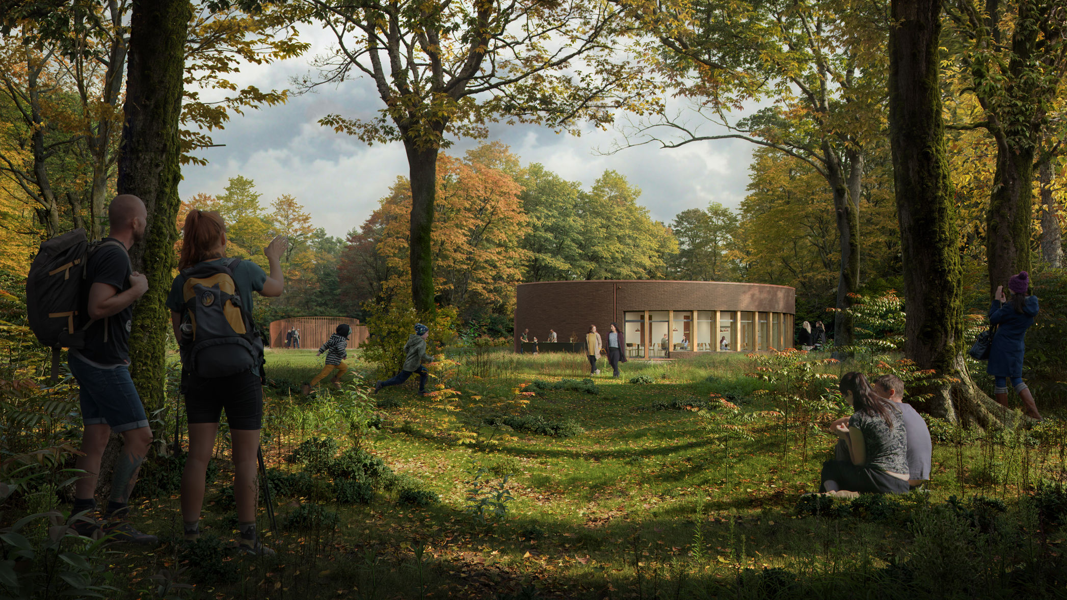 Tegning af Egtvedpigens Verden