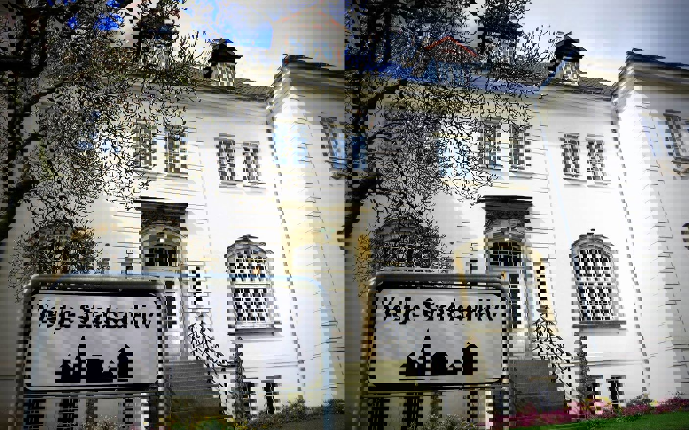 Vejle Stadsarkiv set udefra