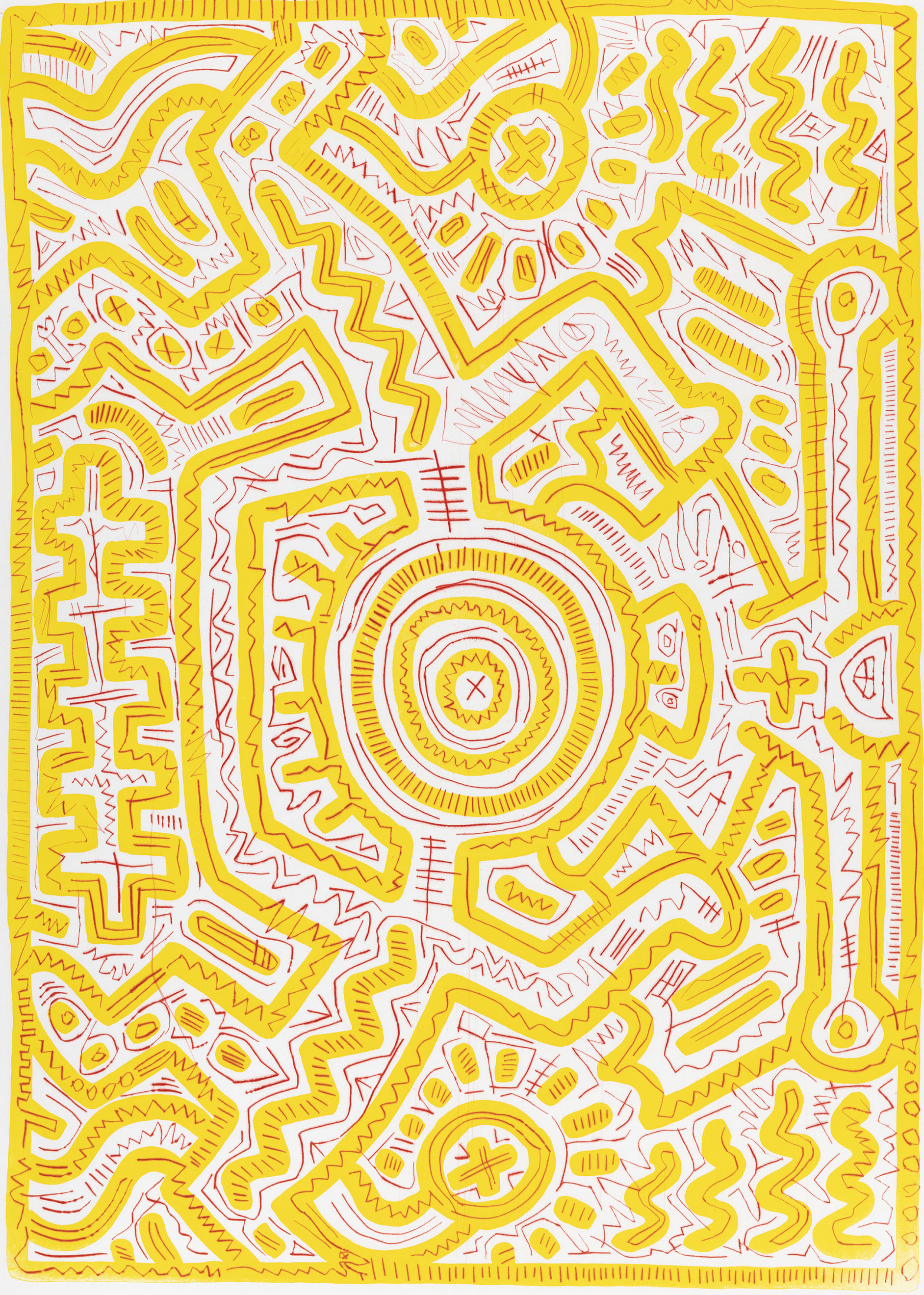 Værk af  Keith Haring